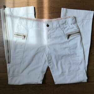 Vtg American Eagle Low Rise Wide Leg Zipper Pants Size 10